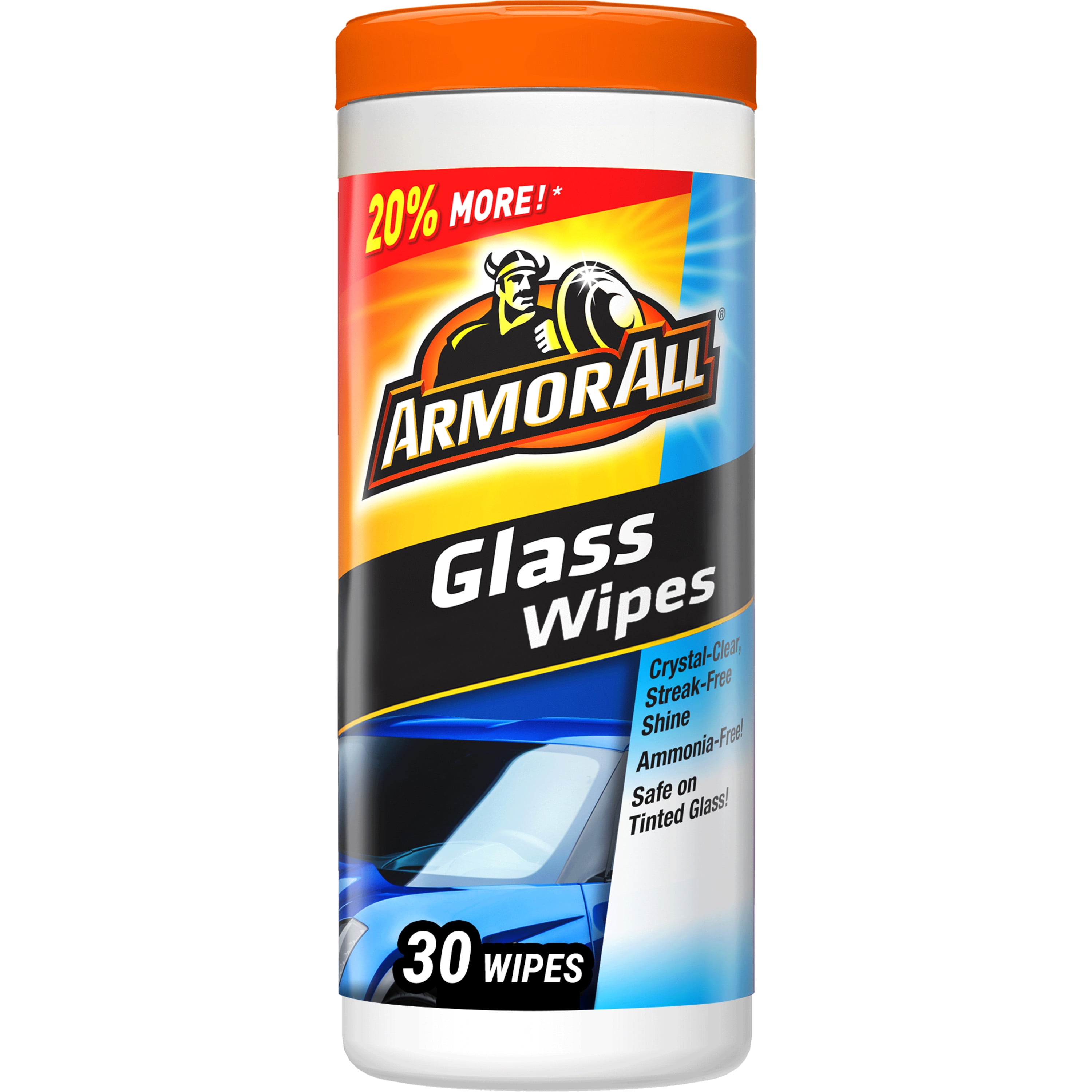 Picture of Armor All 8112260 Streak Free Glass Wipes&#44; Assorted