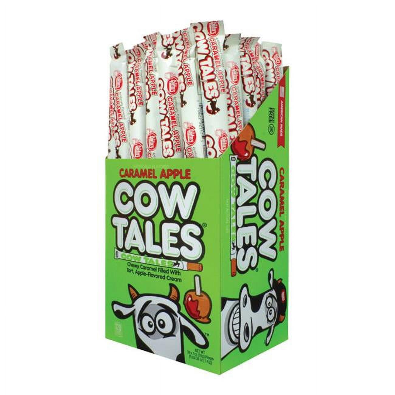 Picture of Goetzes Candy 9707019 1 oz Cow Tales Caramel Apple Chewy Candy, Assorted - Pack of 36