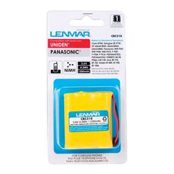 Picture of Lenmar 3298197 3.6V - 1200 mAh NIMH Cordless Phone Battery&#44; Assorted