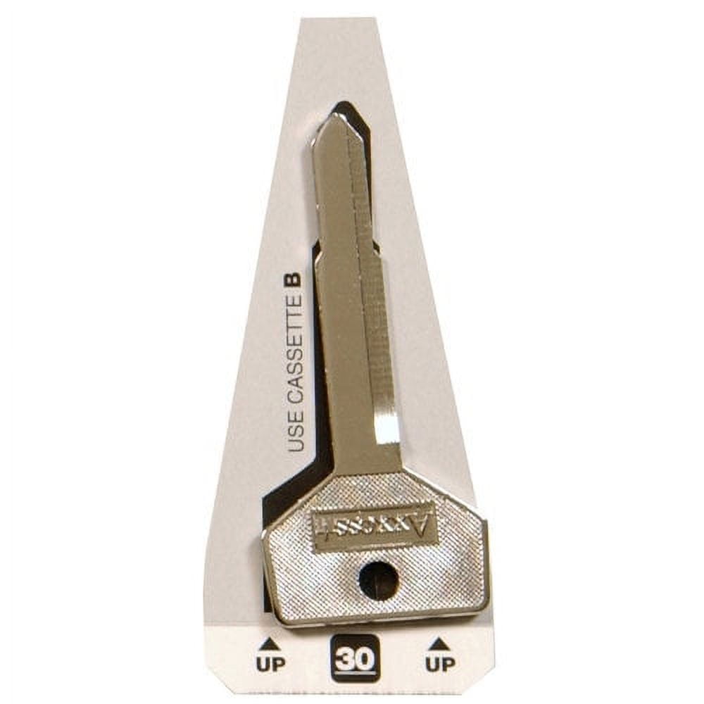 5929534 Automotive 30-Double Sided Universal Key Blank for General Motors, Assorted - Pack of 4
