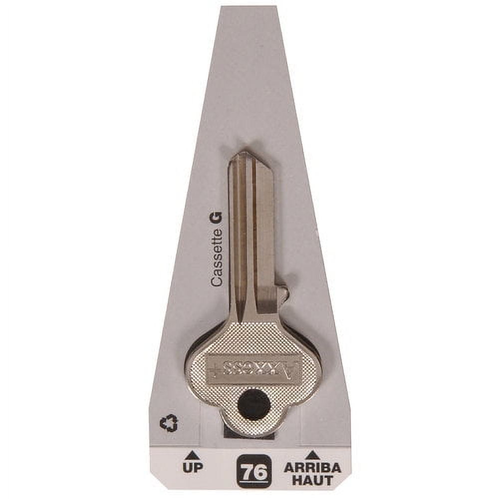 5929237 House of Office 76-Single Sided Universal Key Blank, Assorted - Pack of 4