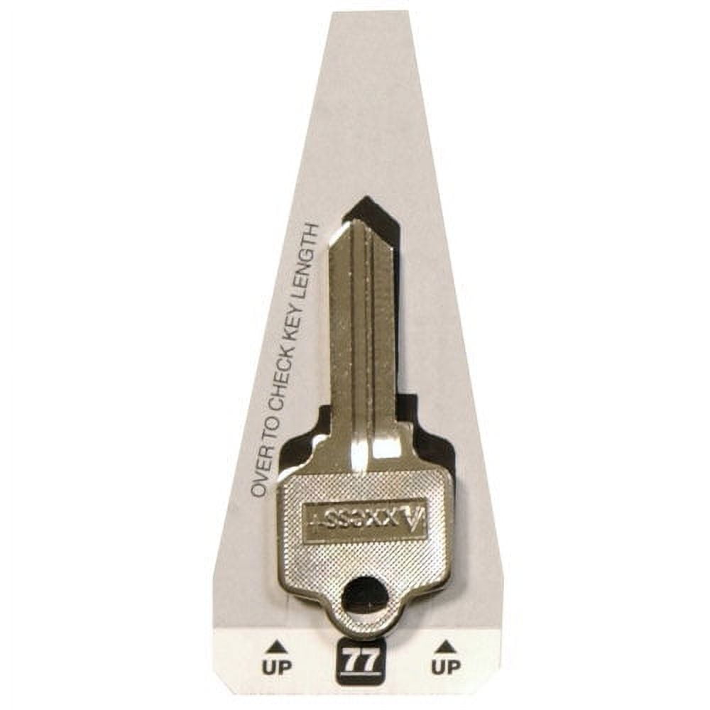 5930086 House of Office 77-Single Sided Universal Key Blank, Assorted - Pack of 10