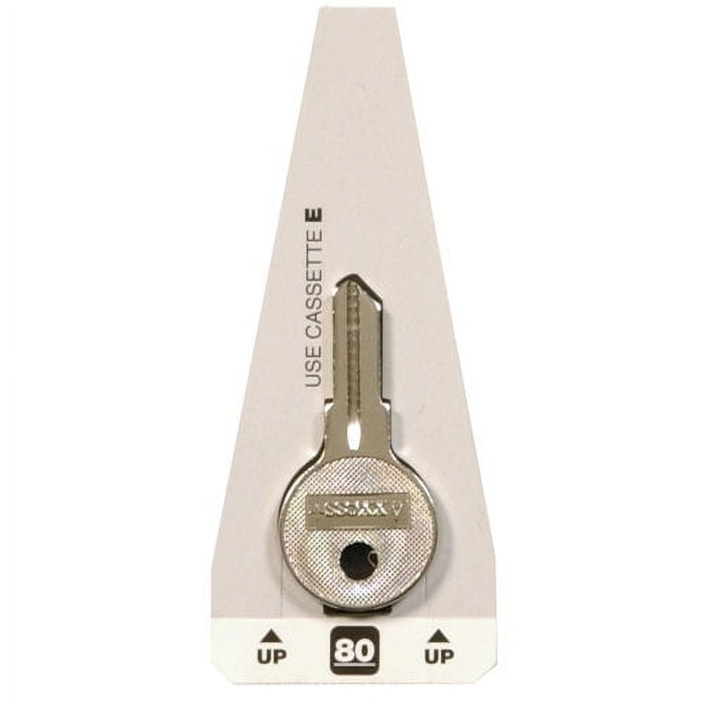 House of Office 80-Single Sided Universal Key Blank, Assorted - Pack of 10