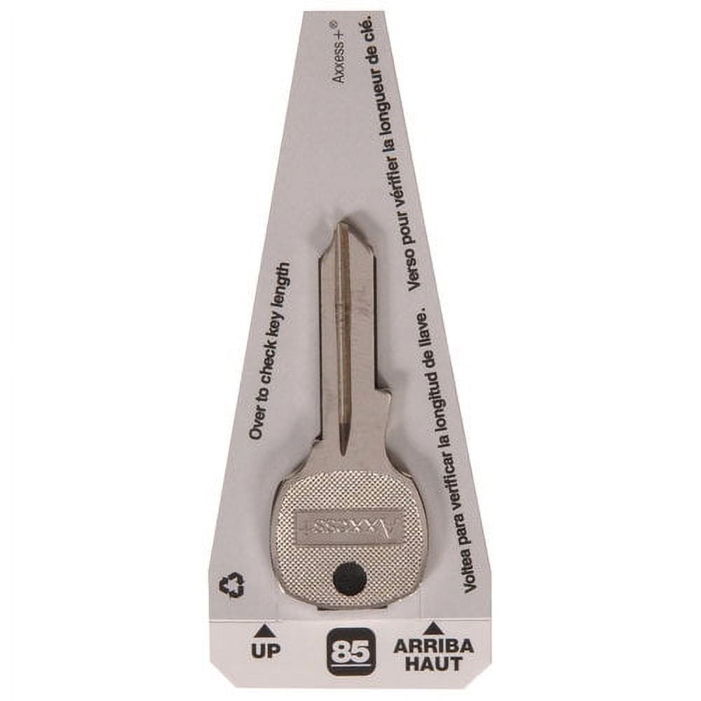 5927629 House of Office 85-Single Sided Universal Key Blank, Assorted - Pack of 4