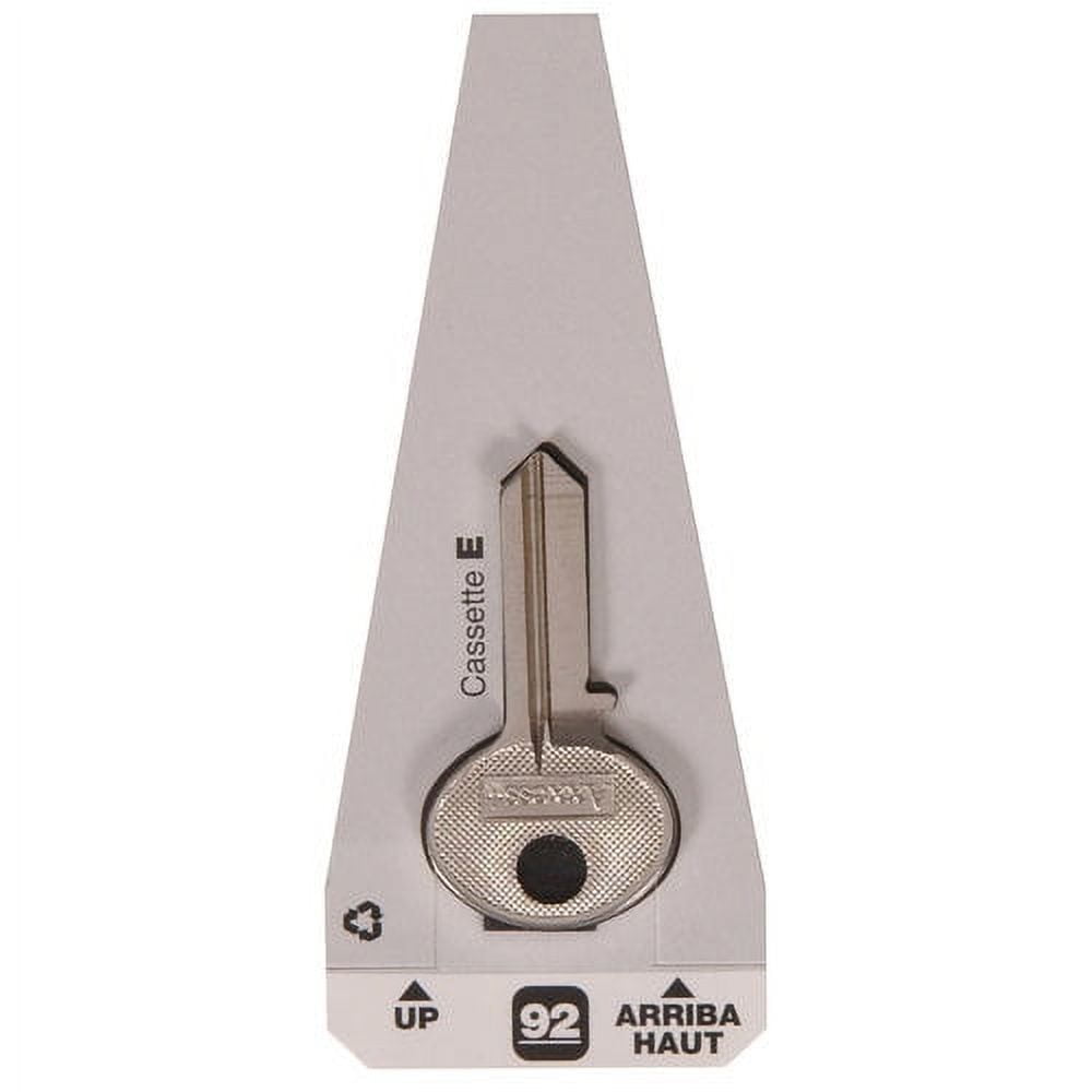 5927496 House of Office 92-Single Sided Universal Key Blank, Assorted - Pack of 4