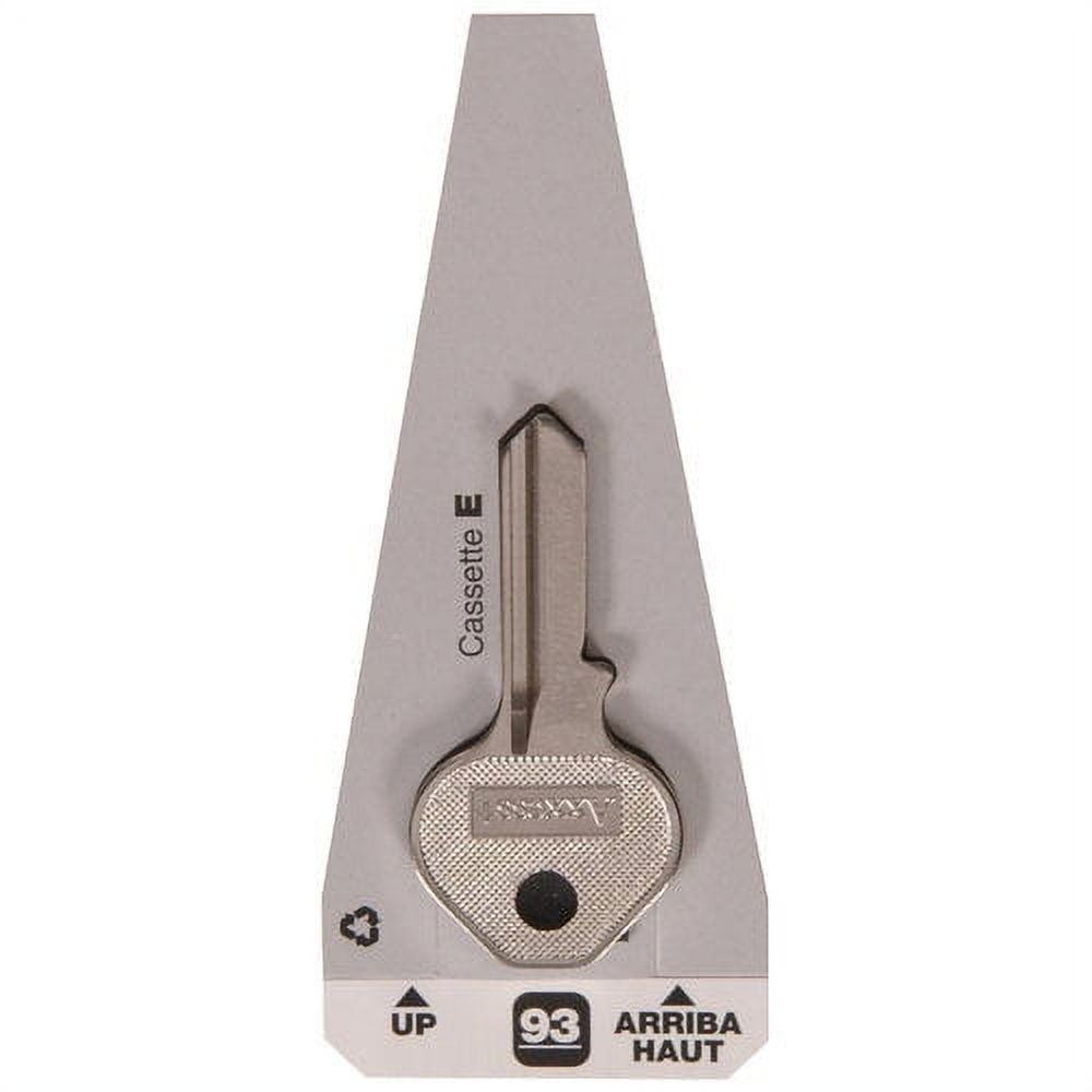 5927488 House of Office 93-Single Sided Universal Key Blank, Assorted - Pack of 4