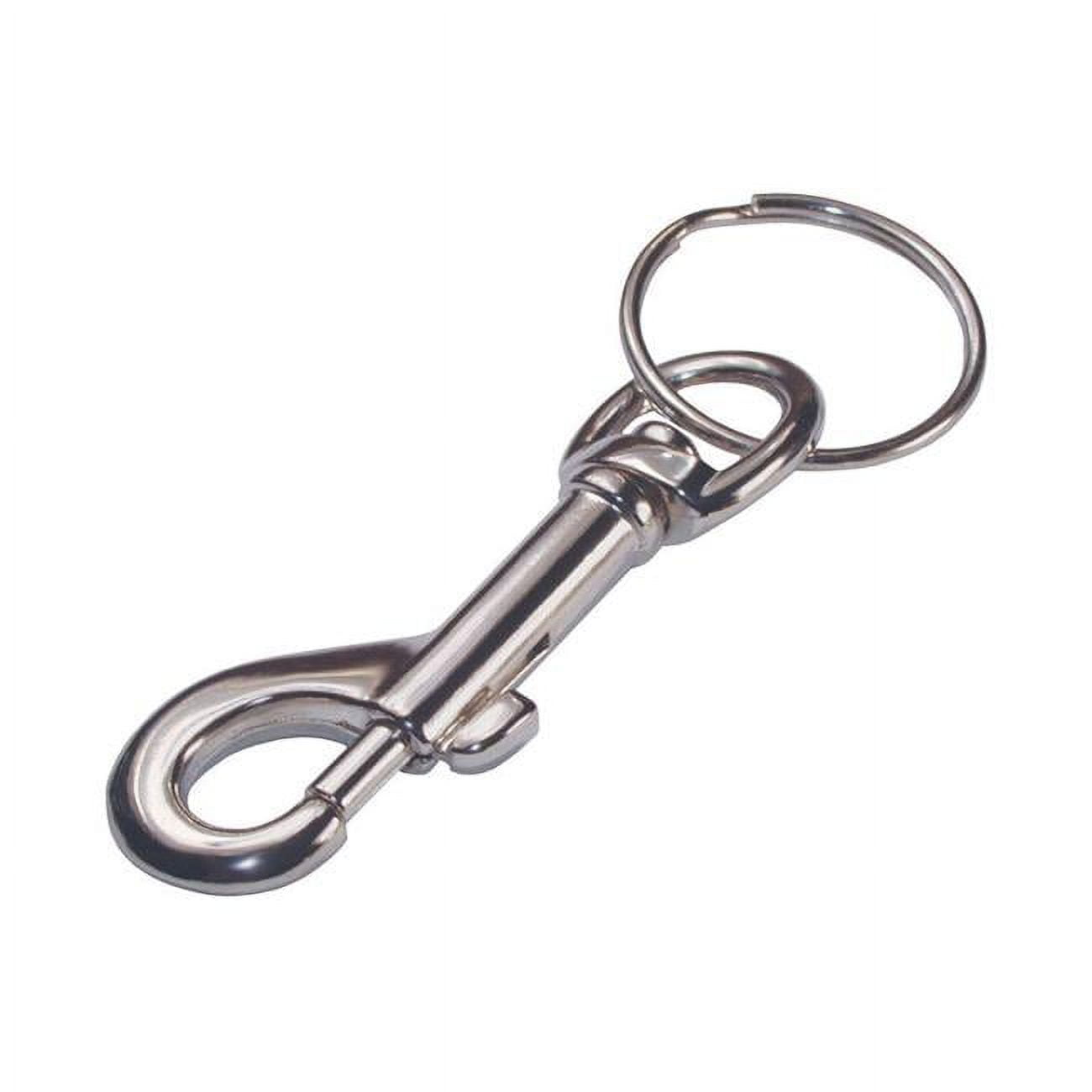 Picture of Hillman 5935952 Metal Clips Snap Hooks Key Chain  Silver