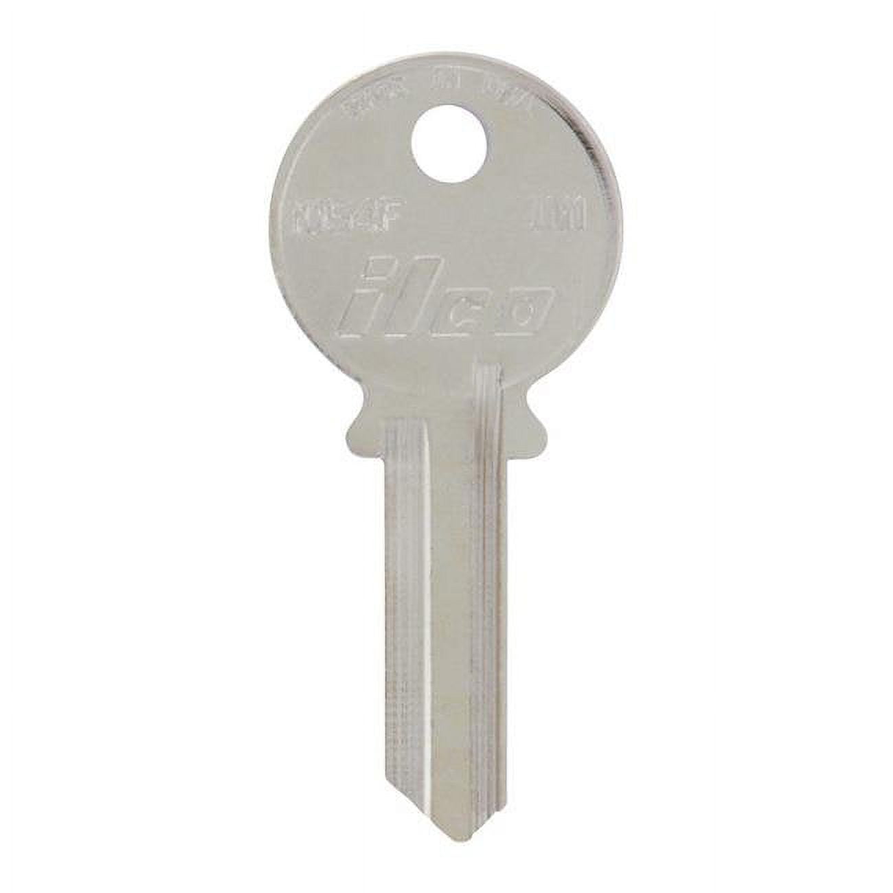 Hillman Traditional Key House/Office Key Blank 118 IN1 Single Sided for Independent Locks - Case of: 4