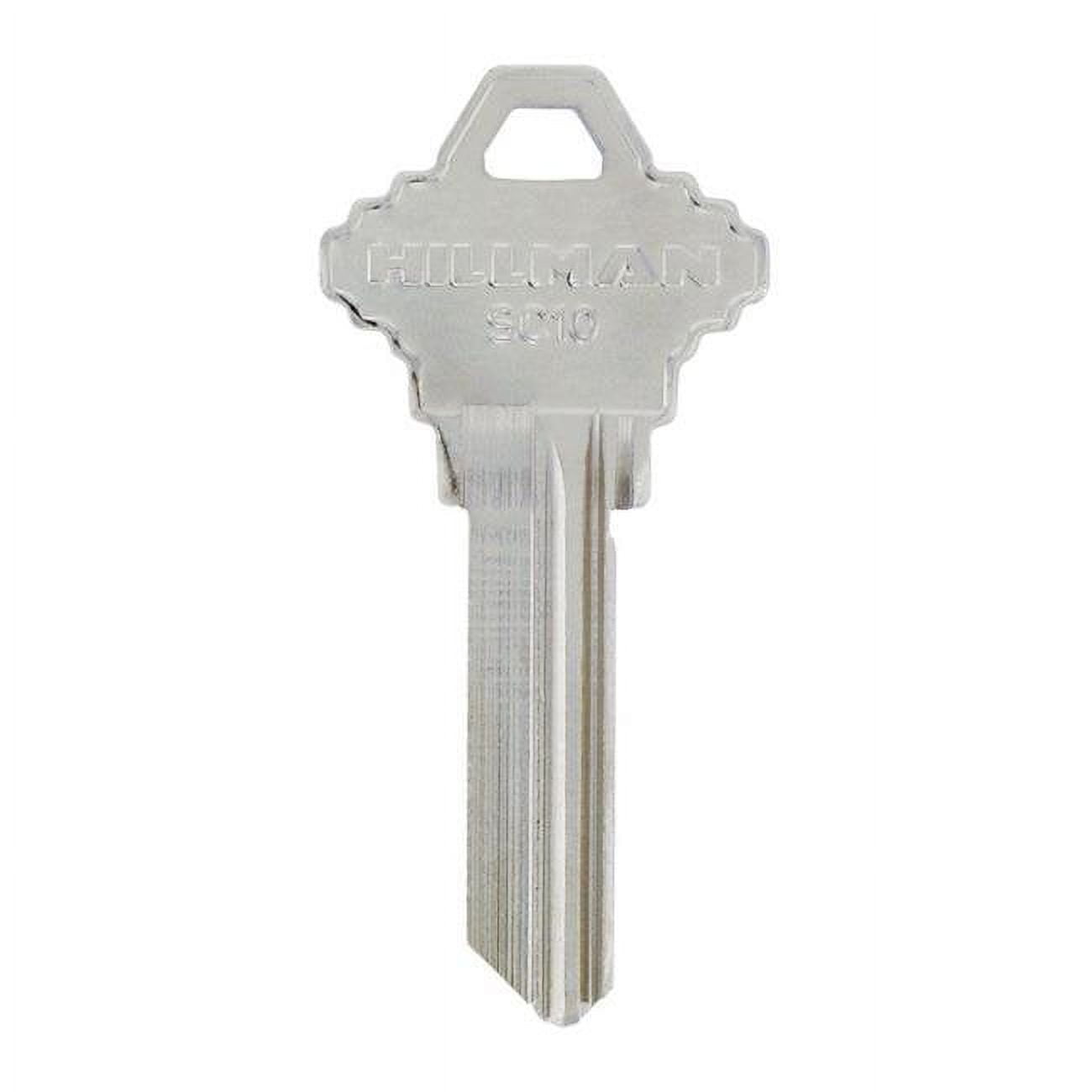 5799911 House of Office 125-Single Sided Universal Key Blank, Assorted - Pack of 4