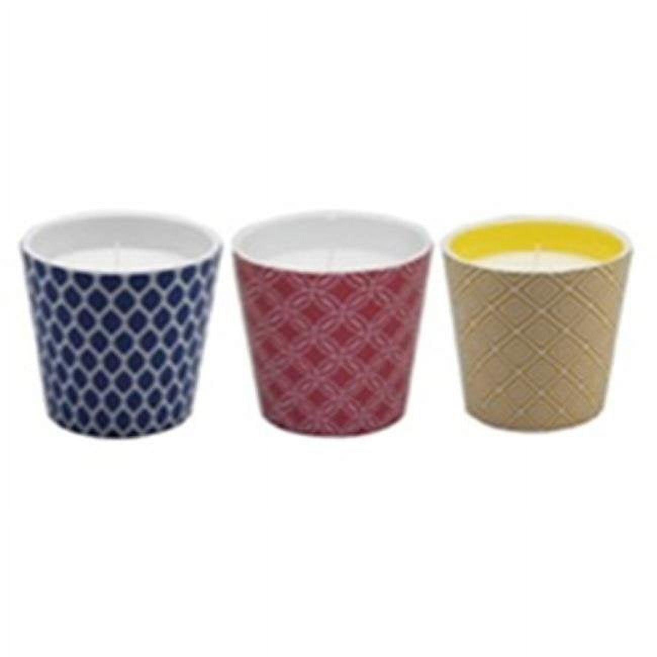 6 oz Citronella Oil Candle, Assorted - Pack of 9