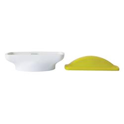 Picture of Chef-N 6504500 Sleek Slice Mandoline Preserve Preparation Lid Plastic&#44; White & Yellow