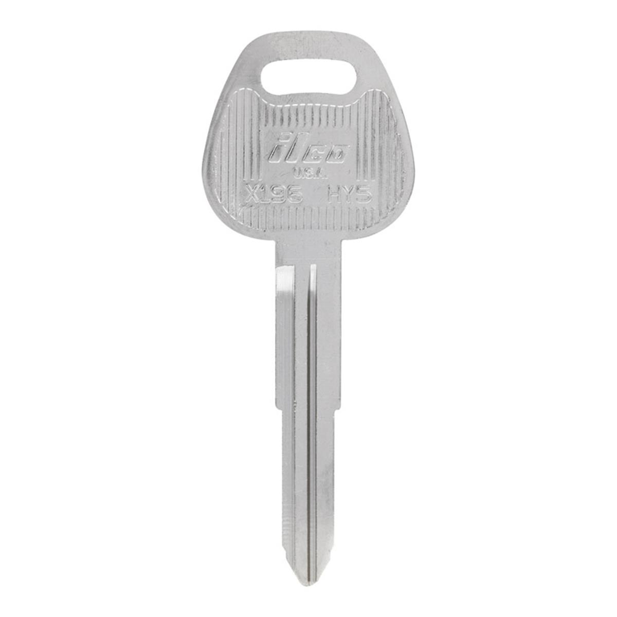 5937032 Automotive Key Blank HY-5 & HY4-Double Sided for Hyundai, Assorted - Pack of 10