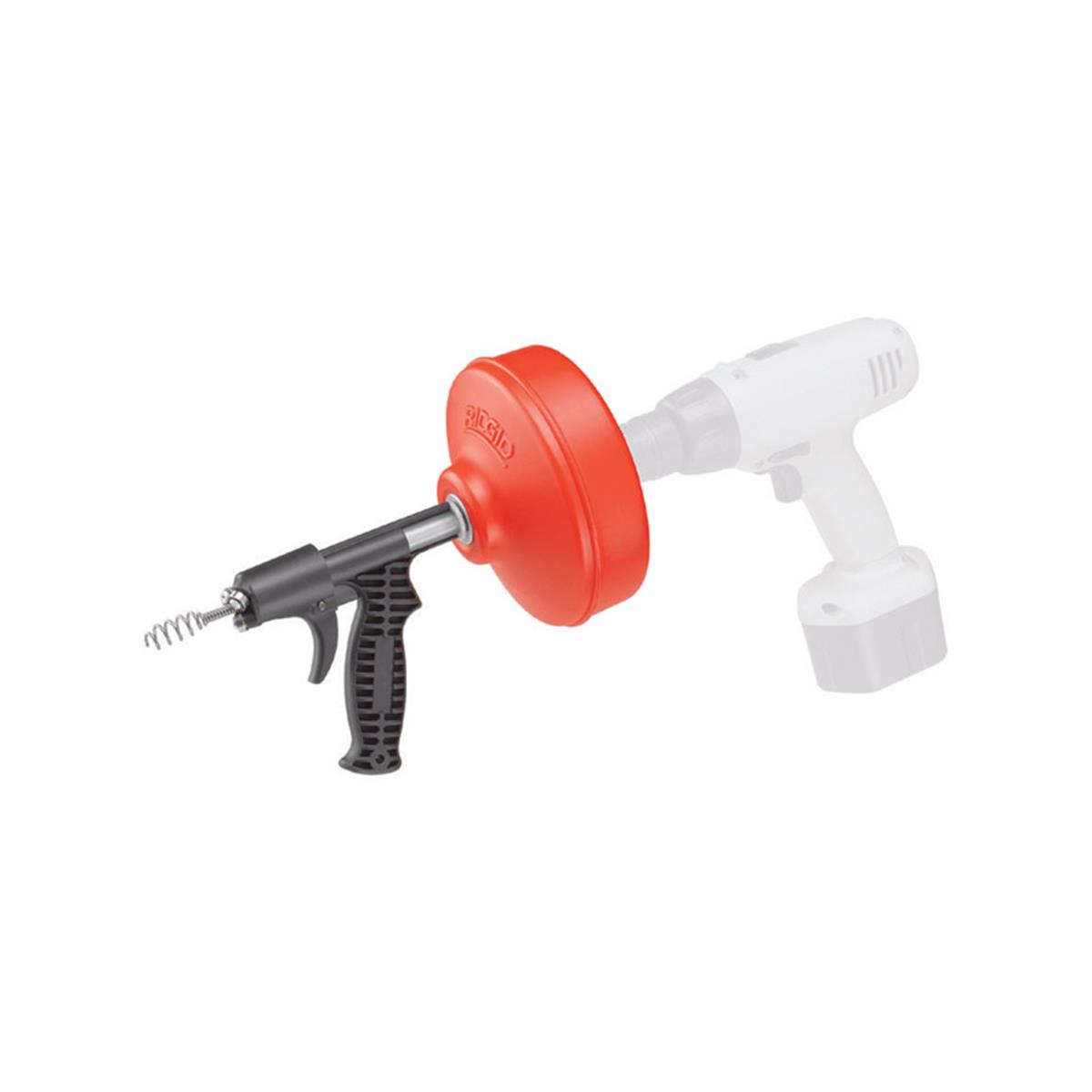 4518601 0.25 x 25 ft. Pistol Grip Drum Auger, Black
