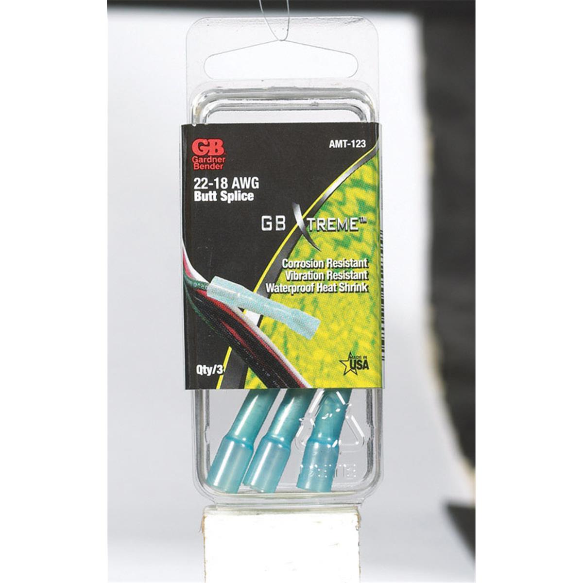 16-14 Gauge Nylon Industrial Butt Splice - Blue