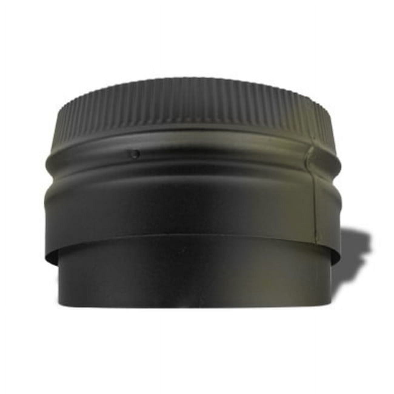 Flush Stove Adapter - Stainless Steel - 6 in.