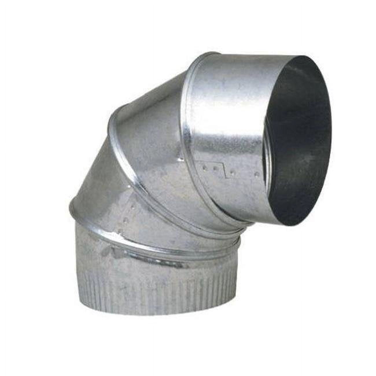 10 in. Galvanized Adjustable Elbow