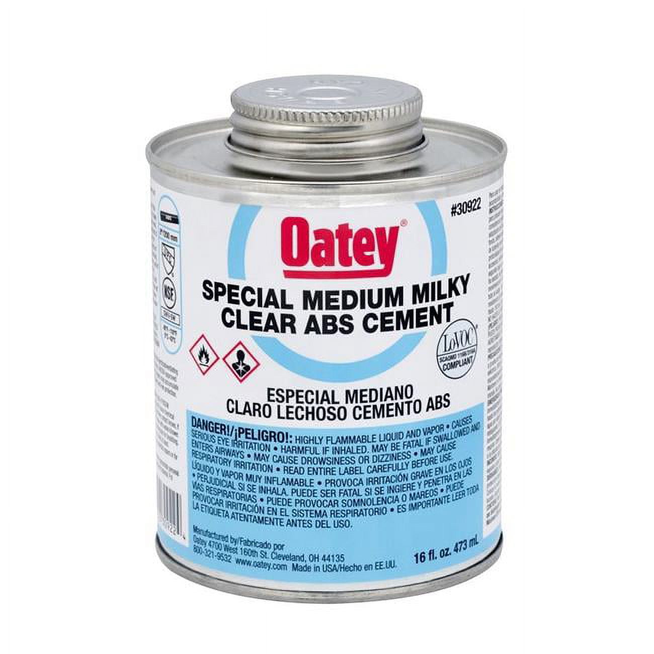16 oz ABS Special Milky Clear Cement