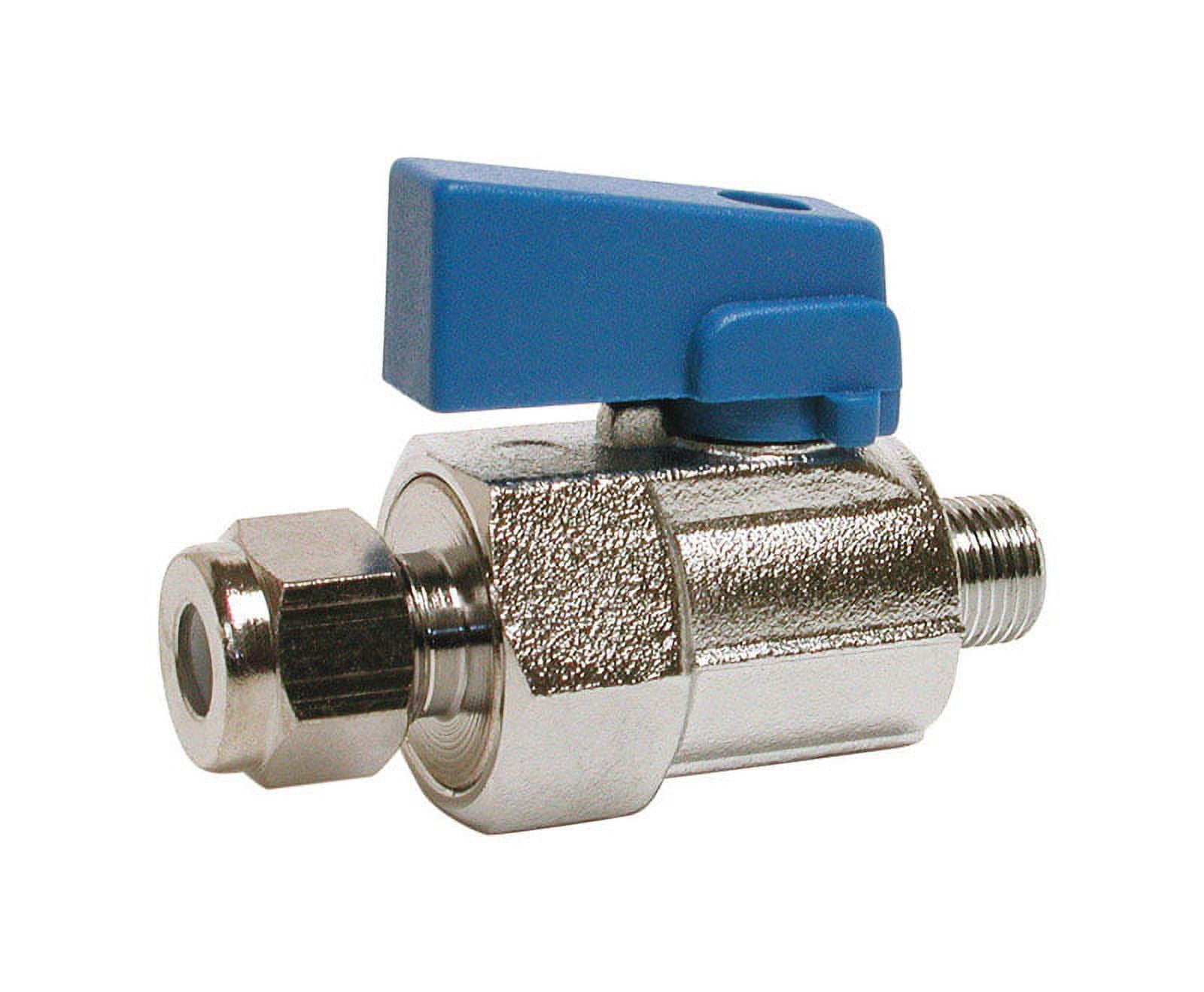 0.25 x 0.12 in. Stainless steel Ball Valve