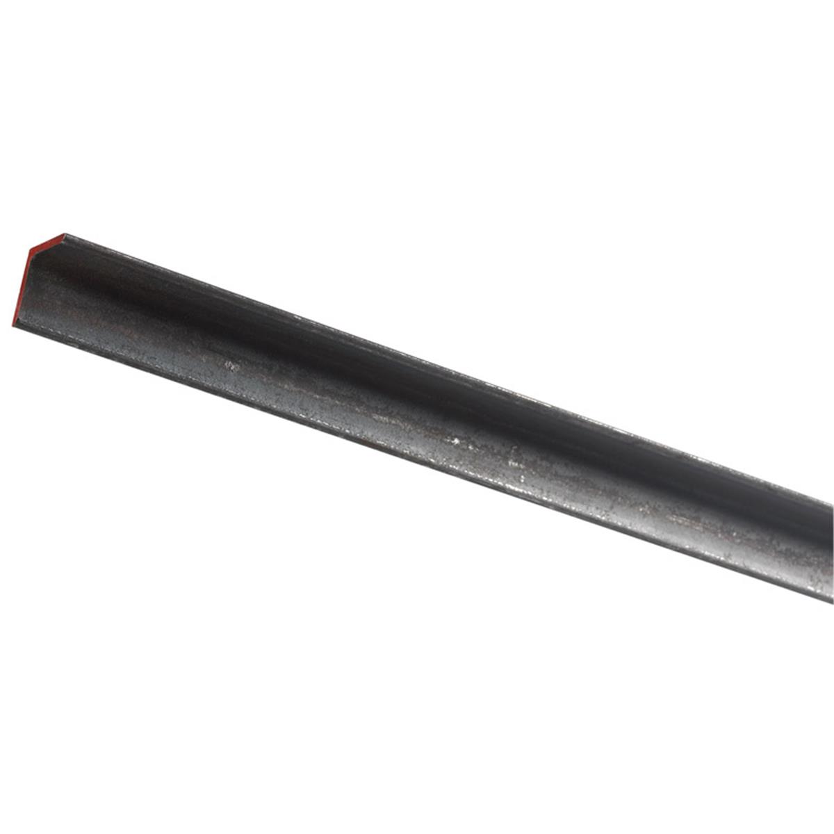 1 x 72 in. Plain Steel Angle Bar