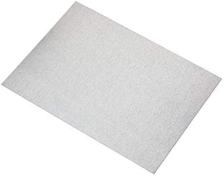 8 x 12 in. Galvanized Steel Flashing Shingle Silver
