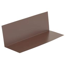 Pre-Bent Flashing Shingle - Brown
