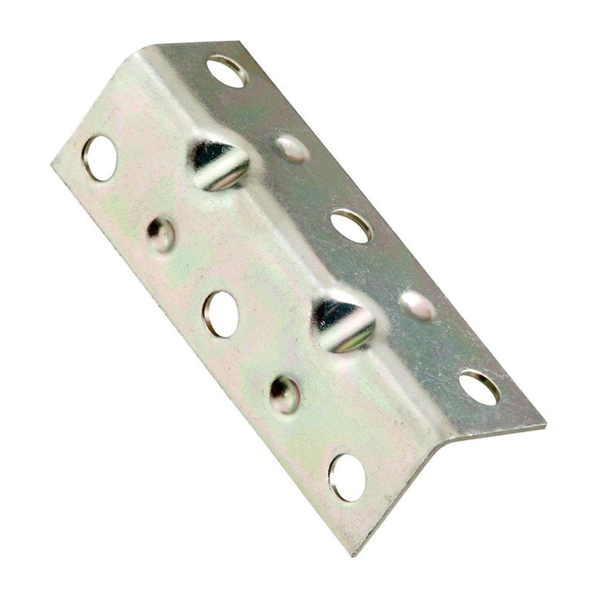 2.5 x 0.75 in. Inside Corner Steel Brace, Zinc Plated