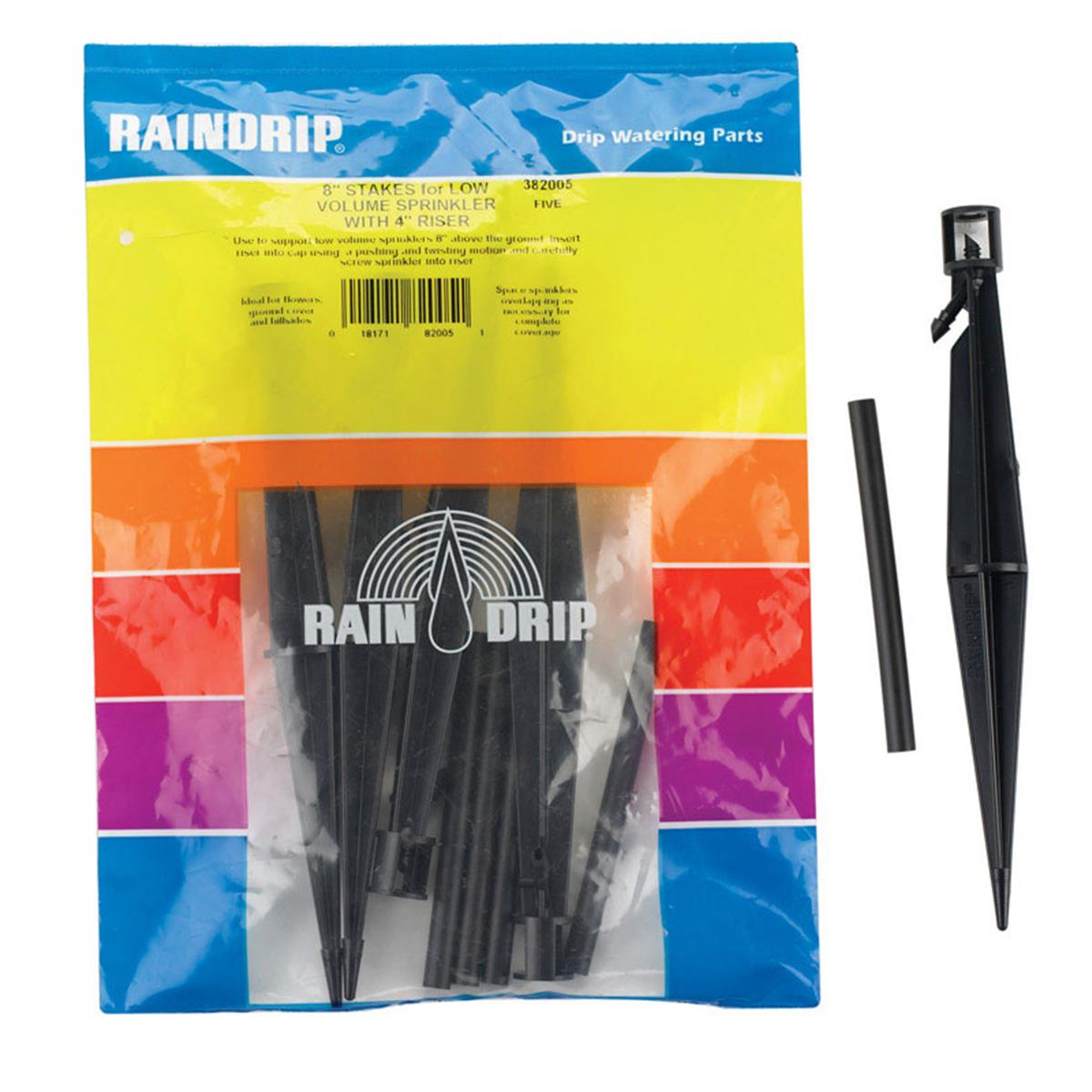 8 x 4 in. Drip Irrigation Tubing Support Stakes