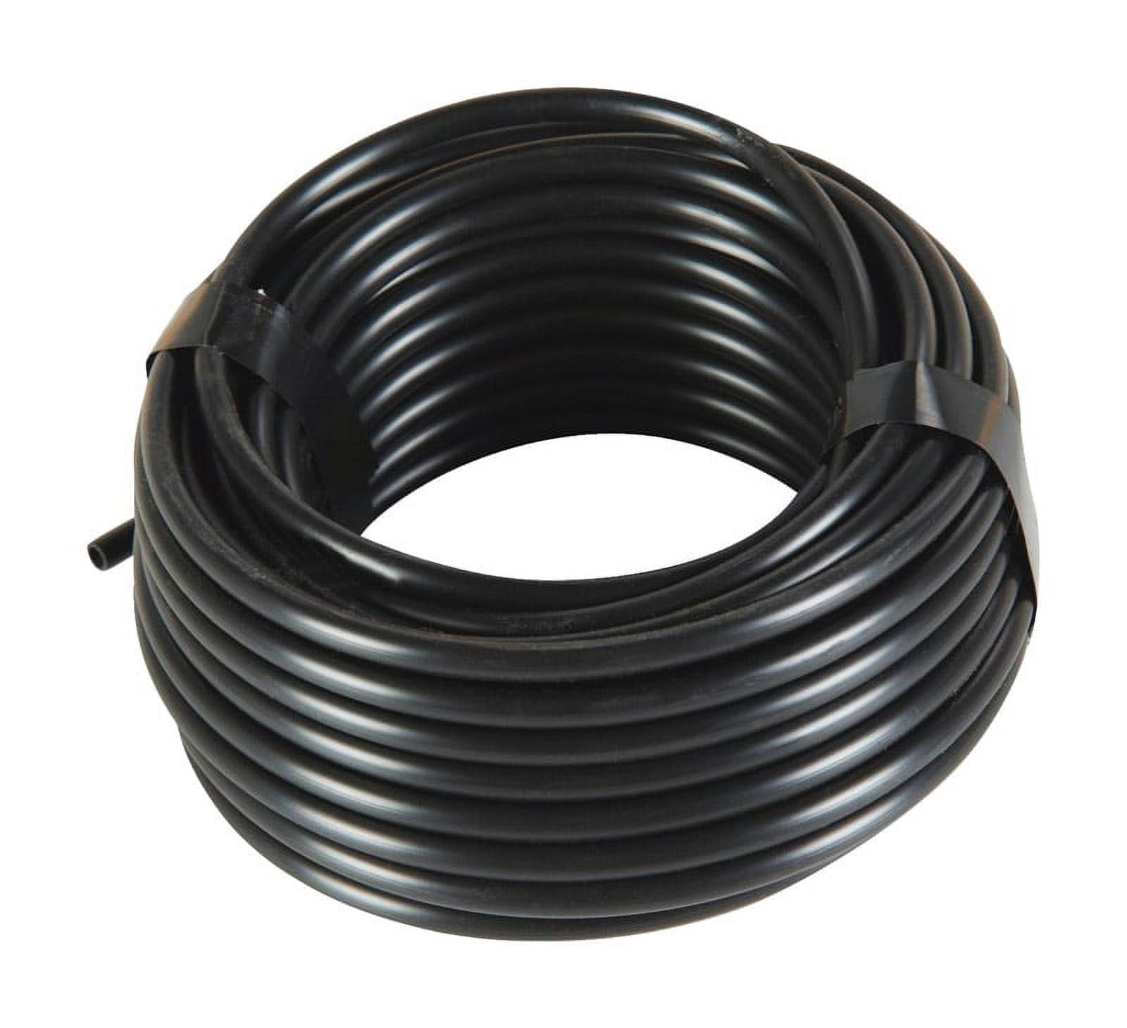 0.25 in. x 50 ft. Vinyl Tubing, Black
