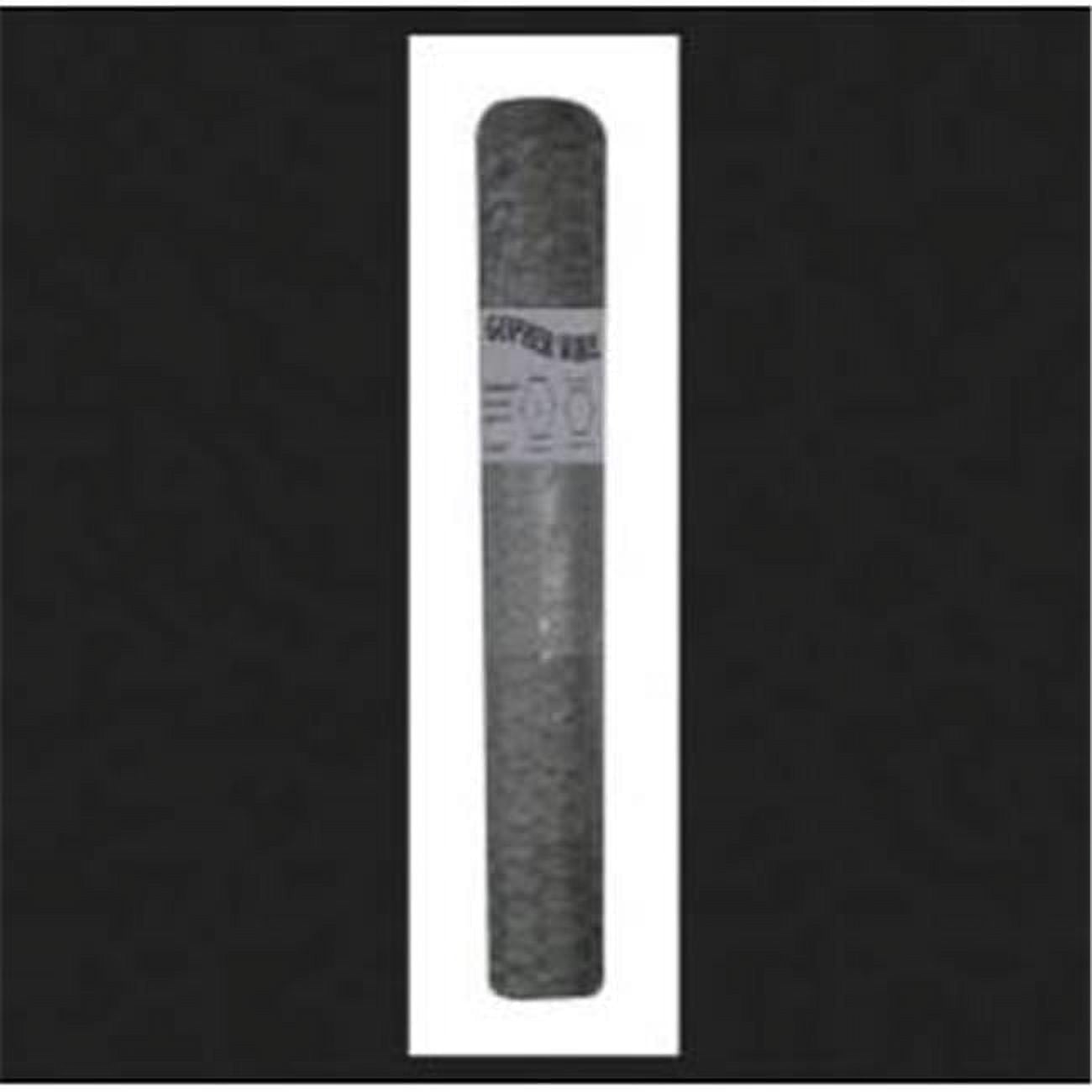 4 x 25 in. Black Gopher Wire Roll