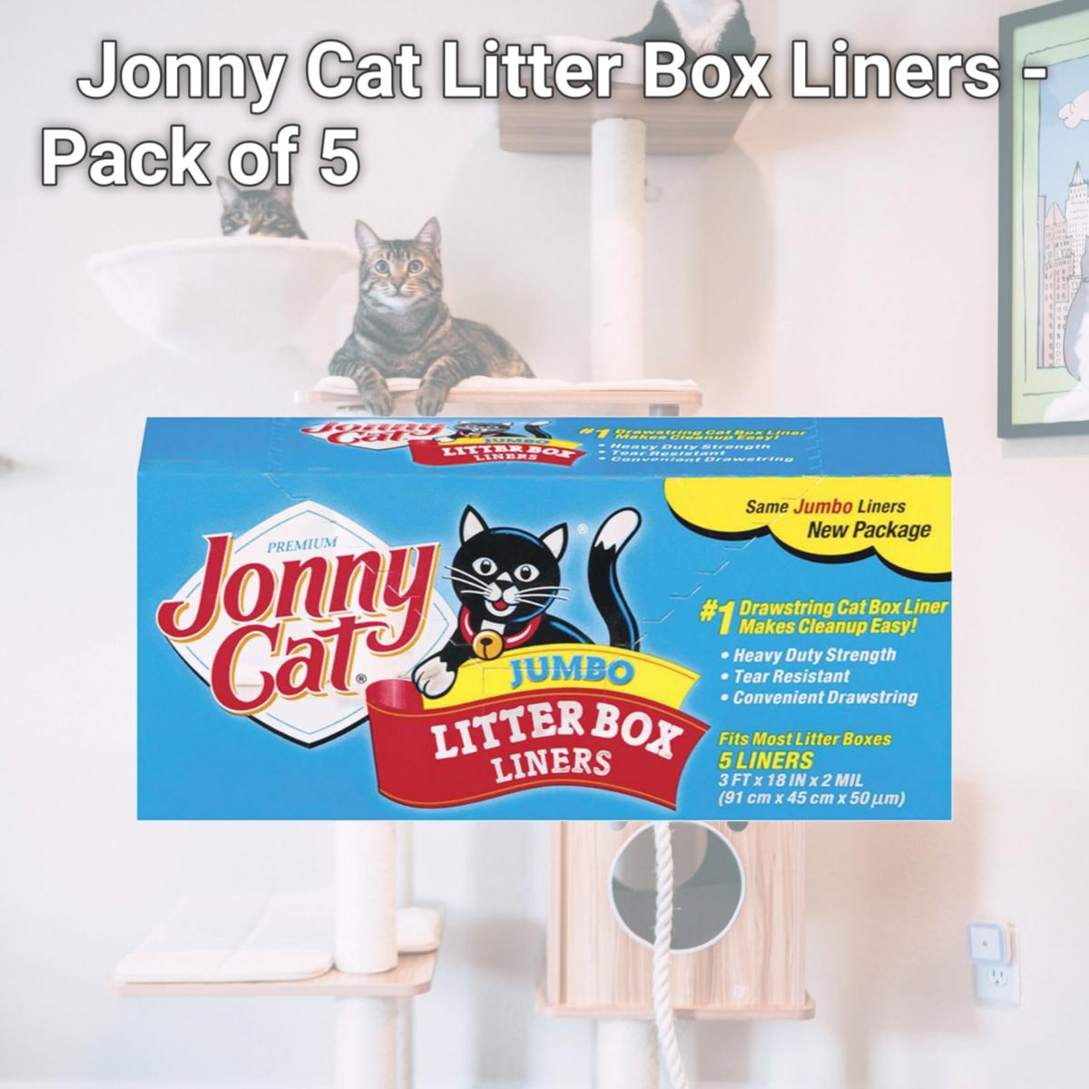Picture of Oil-Dri 8300345 Jonny Cat Litter Box Liners - Pack of 5
