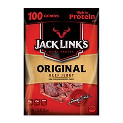 Picture of Jack Links Snack Foods 9027293 Original Beef Jerky Peggable Bag