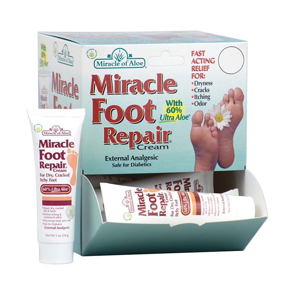 Picture of Winning Solutions 9258823 1 oz Miracle Foot Repair Aloe Foot Gel