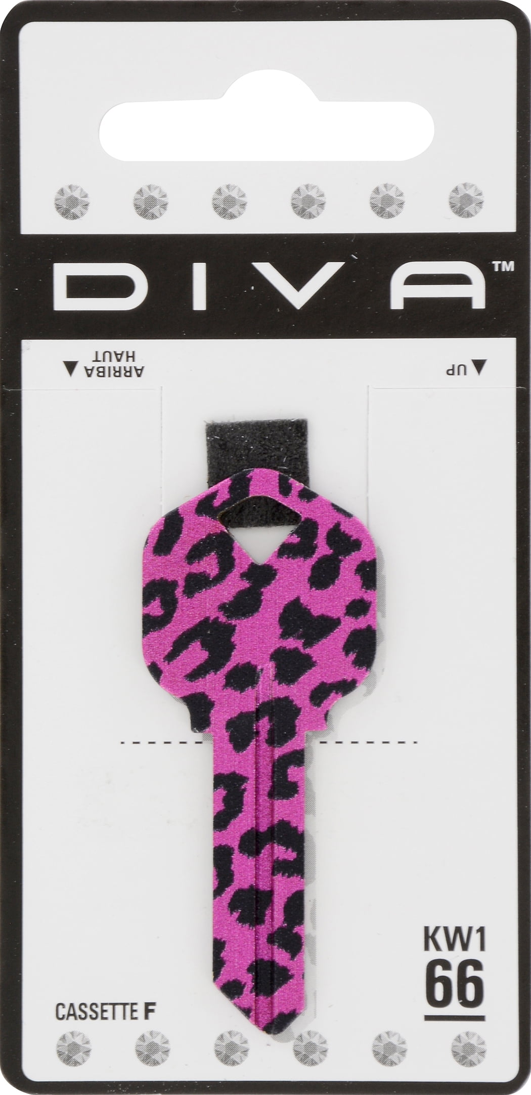 Diva House & Office Universal Key Blank, No.66-KW1 - Pack of 6