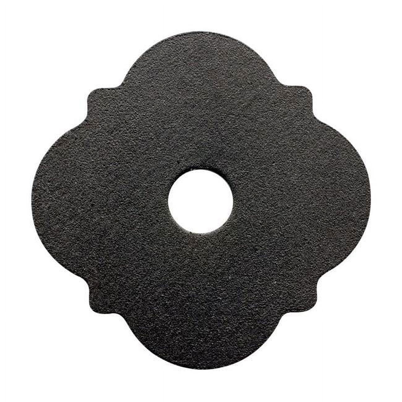 Powder Coated Steel 3 in. Decorative Washer 1 pk