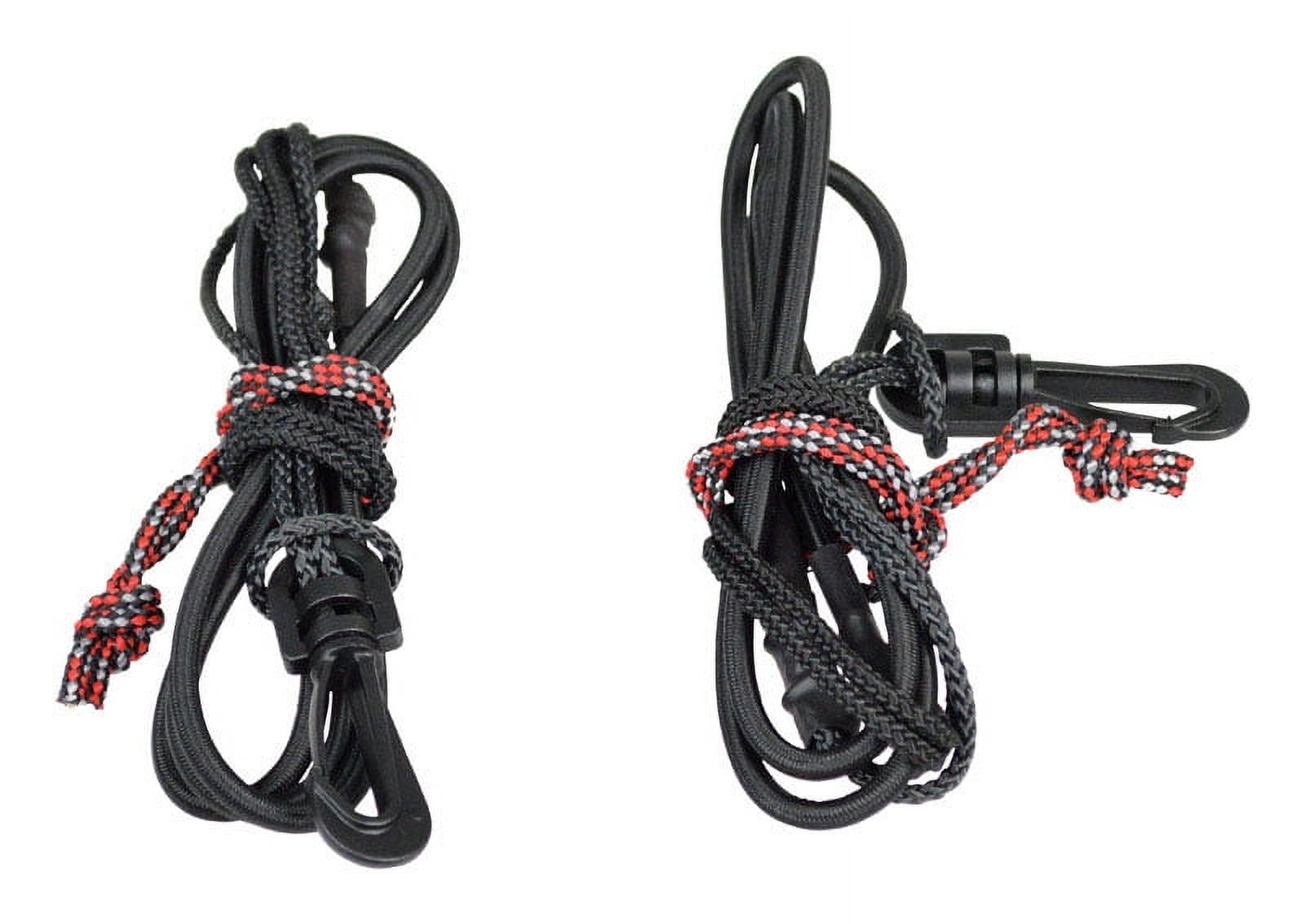 Yak-Gear YakGear Two-Leash Combo Paddle and Pole Leash in Black | Camping World