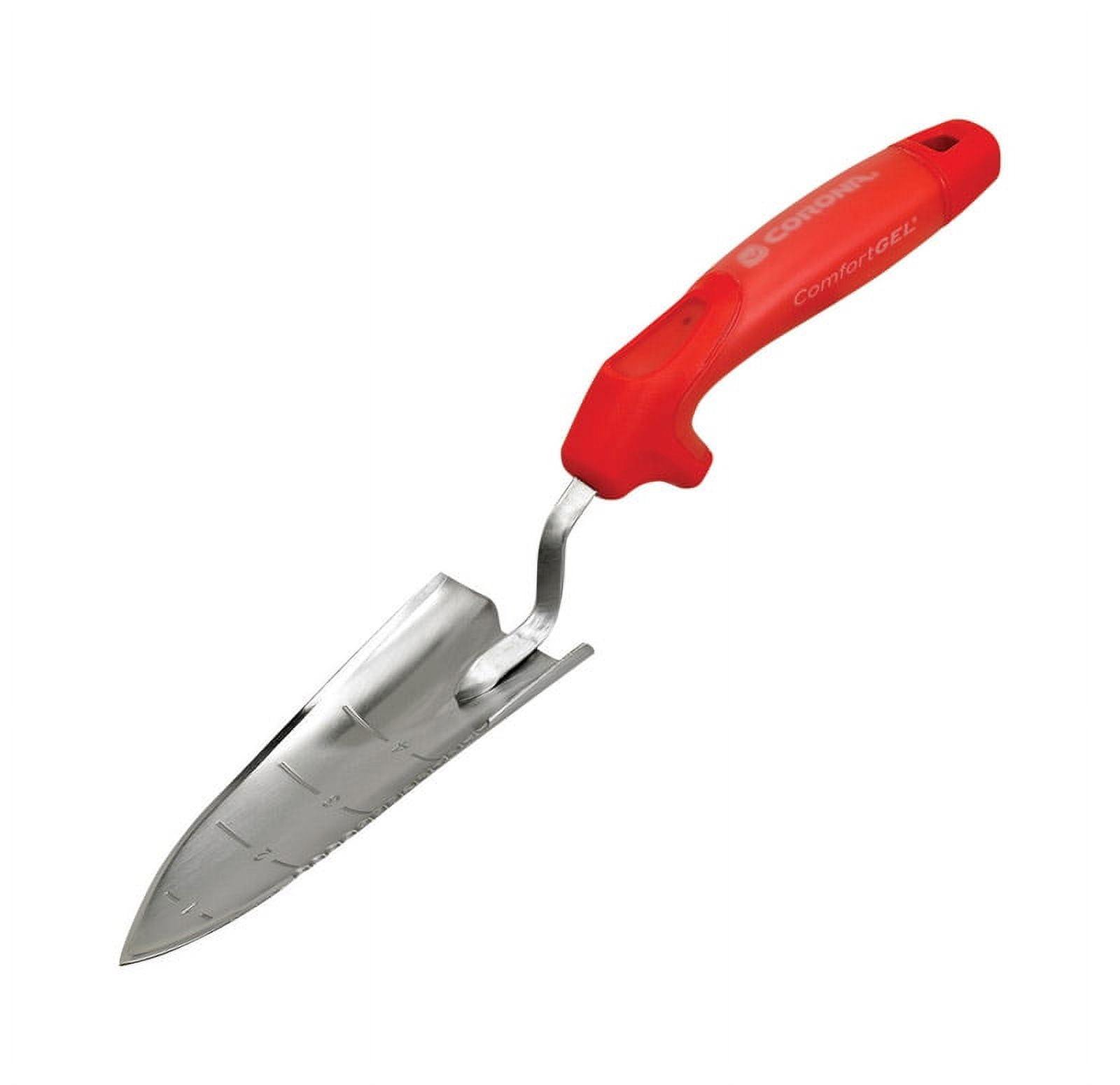 Corona Garden Hand Transplanter 7in ComfortGEL Stainless Steel - CT 3324