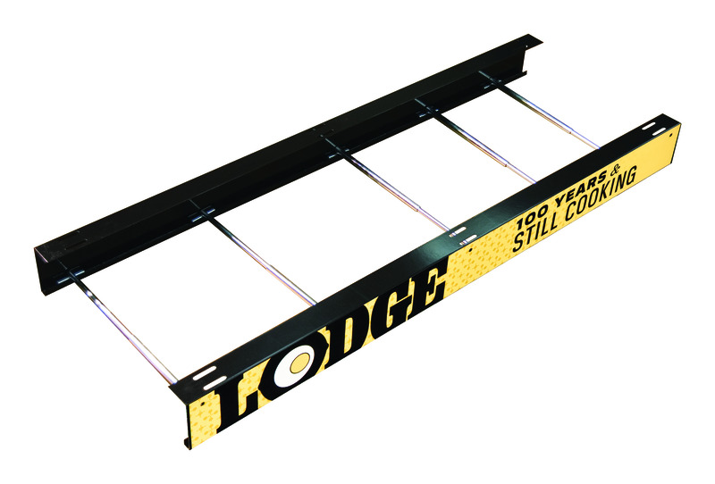 Lodge 9700840 Adjustable J-Hook Shelf Displayer, Black - 4 ft. x 48 x 46 in.