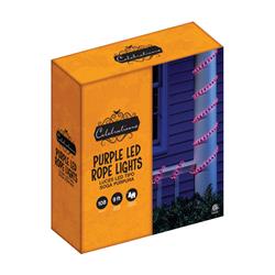 Picture of Celebrations 9737313 LED Rope Halloween Lights&#44; Purple - 5 x 13 x 216 in.