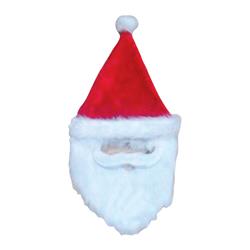 Bearded Santa Hat Red Polyester Case - Pack of 6