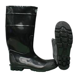 Picture of Boss 8008679 Black PVC Unisex Rain Boots&#44; Size 9