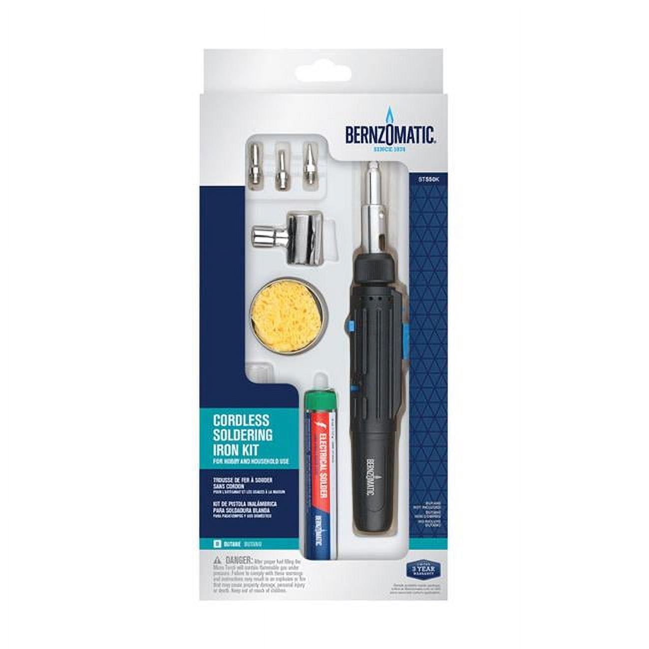 Picture of Bernzomatic 2694883 Cordless Micro Torch Soldering Kit