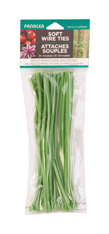 Green Coated Wire Soft Wire Ties