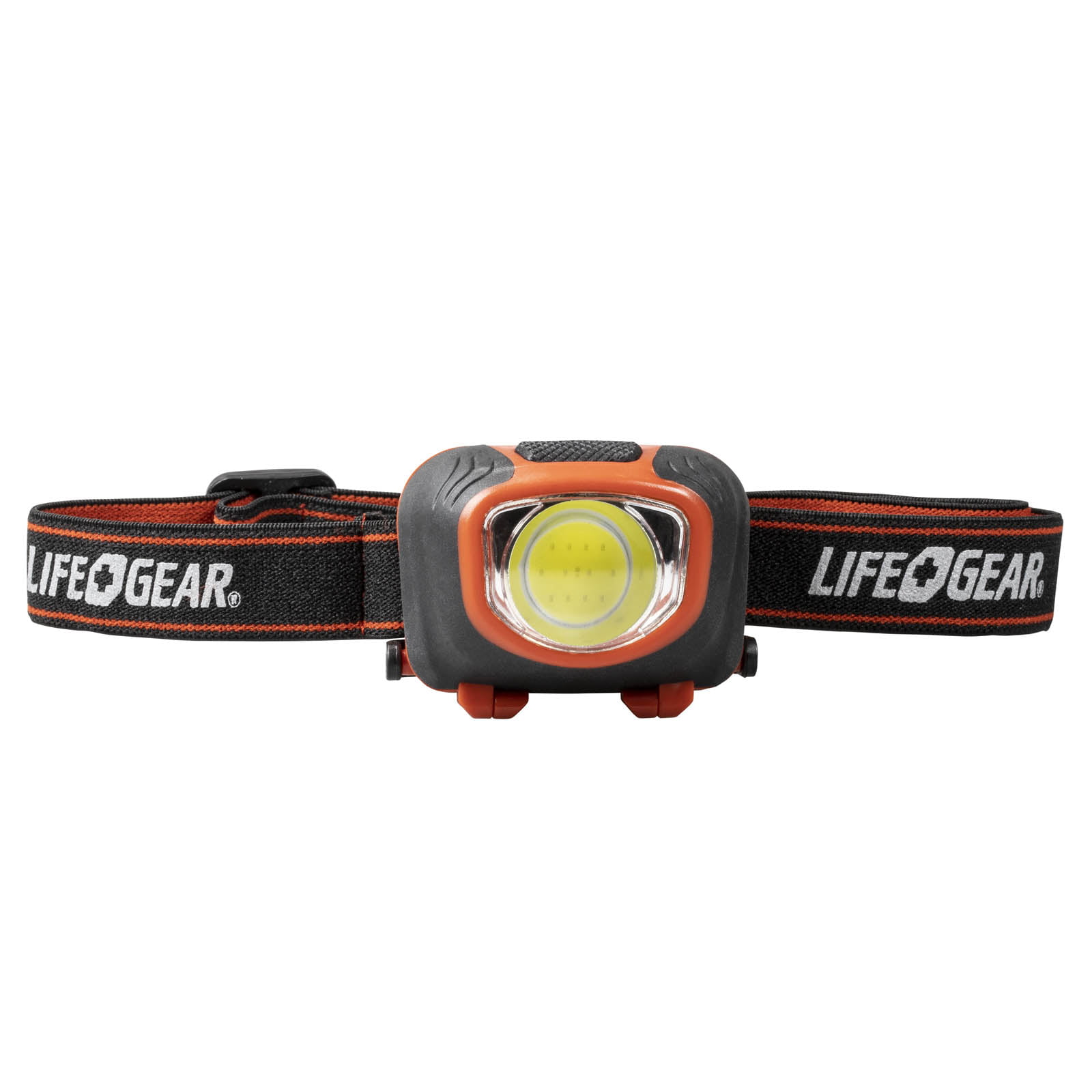 260 Lumens Black & Red LED Head Lamp with AAA Battery