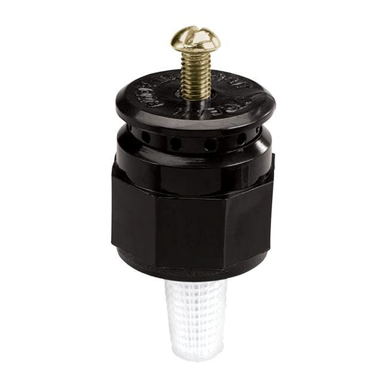 Plastic Replacement Sprinkler Nozzle, Black - Case of 25