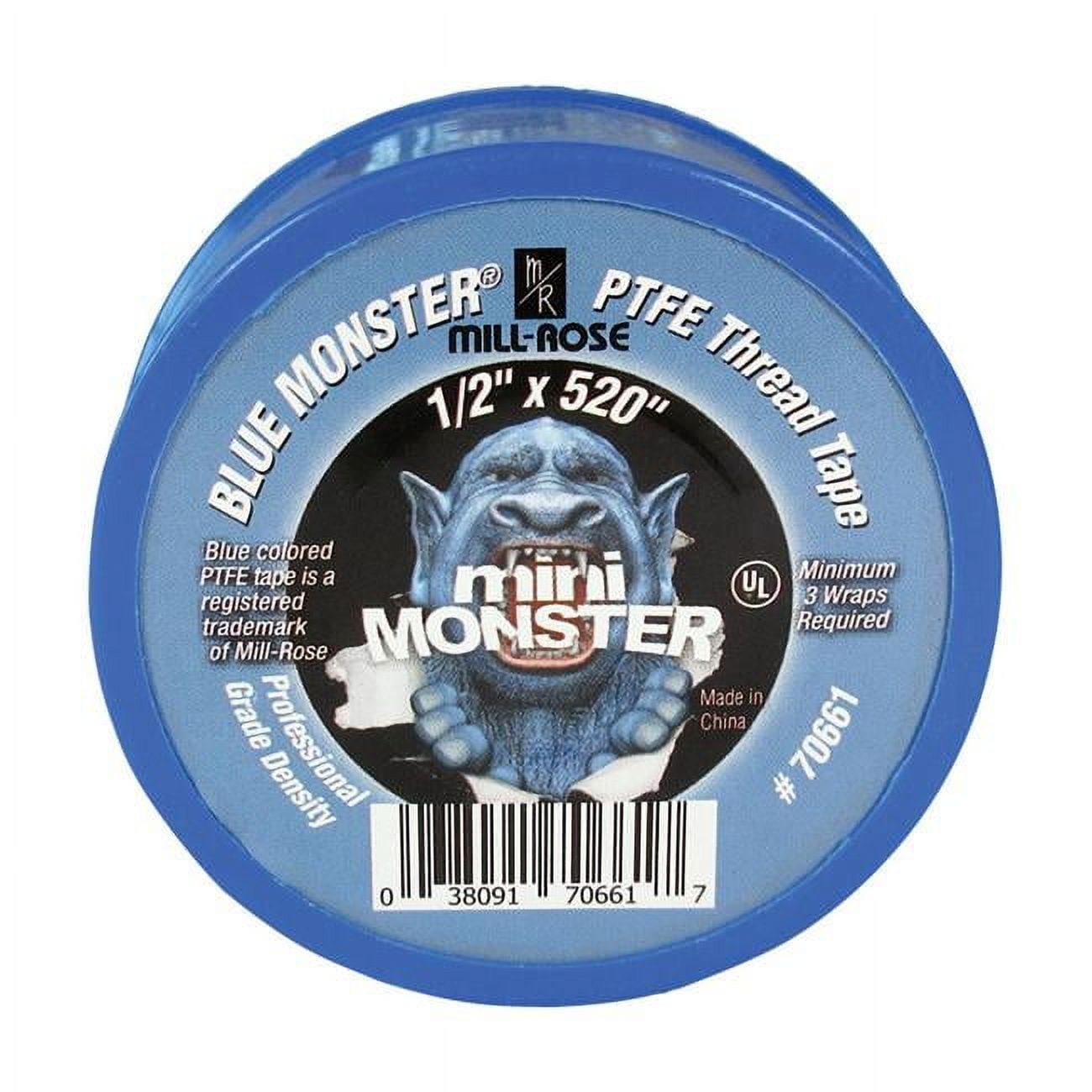 Picture of Blue Monster 4935433 Monster Blue 520 x 0.5 in. Thread Seal Tape