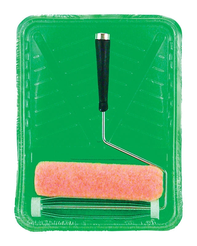 1898980 Plastic Paint Rectangle Tray Kit, Green