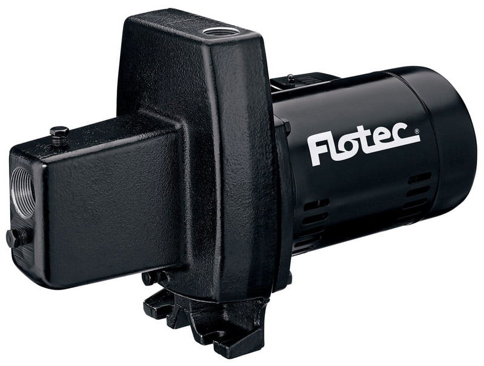 Cast Iron Shallow Well Jet Pump, 0.75 HP - Maximum Discharge Flow 14.7