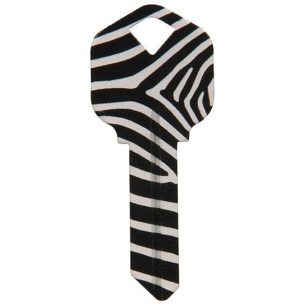 Wackey Zebra House & Office Universal Key Blank with Single Sided - Case of 6