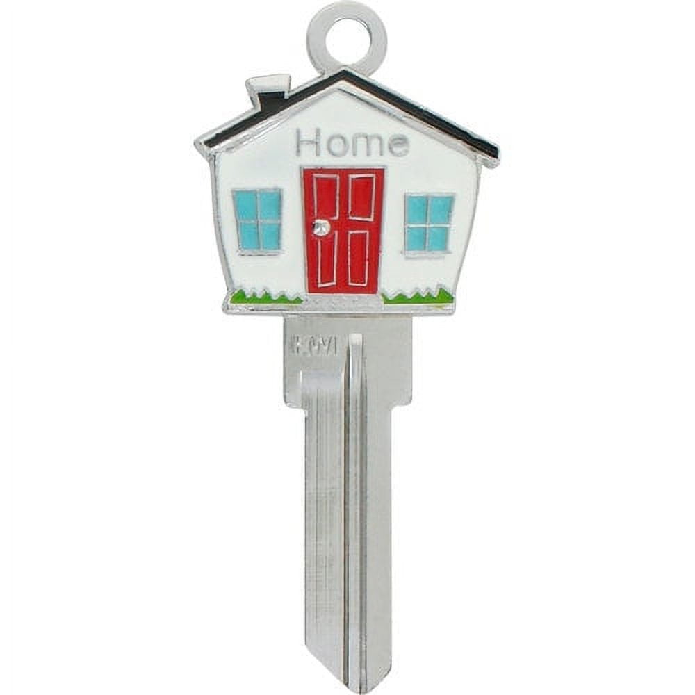 3D Keys House & Office Universal Key Blank with 66 KW1, EZ1, FR1 Single Sided for Universal - Case of 4