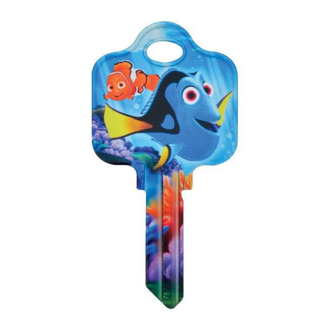 5005139 Disney Dory House & Padlock Universal Key Blank with Double Sided - Case of 5